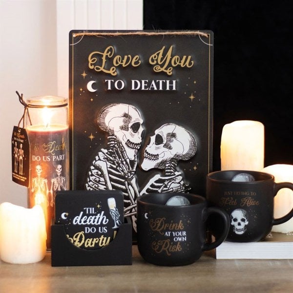 Serano Til Death Do Us Part Amber Noir Tube Candle