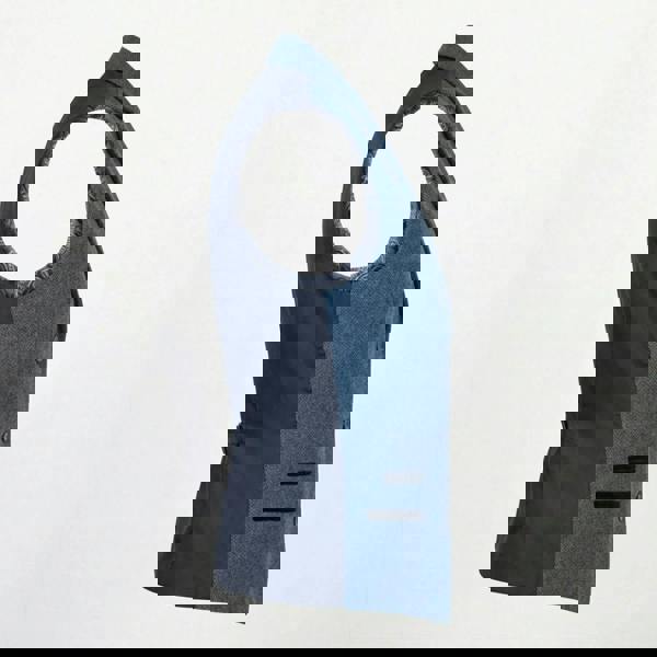 TruClothing IMW-01 - Women's Blue Tweed Herringbone Blazer Waistcoat