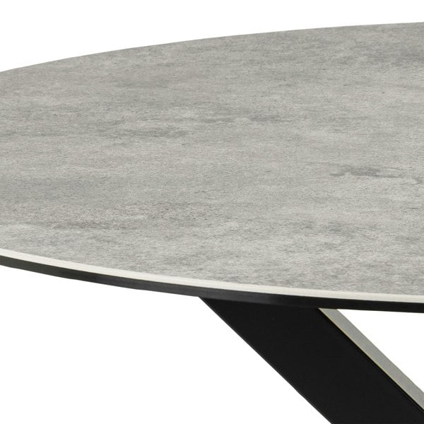 Furniture To Go Heaven Dining Table with Ceramic Grey Top