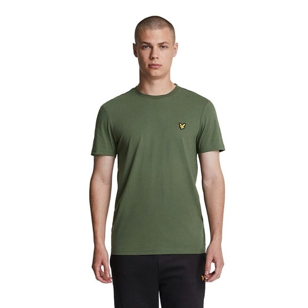 Lyle & Scott Mens Martin Short-Sleeved T-Shirt - Cactus Green