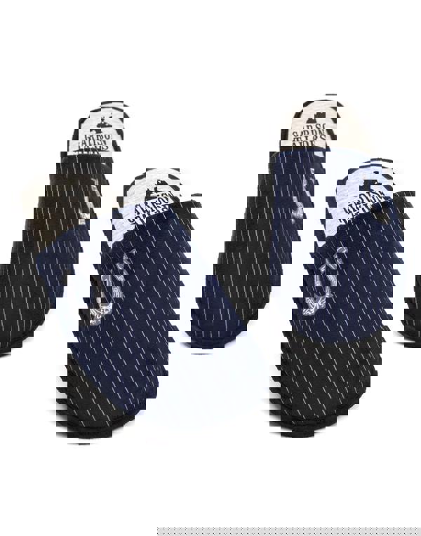 Peaky Blinders Mens Blue Icons Mule Slippers
