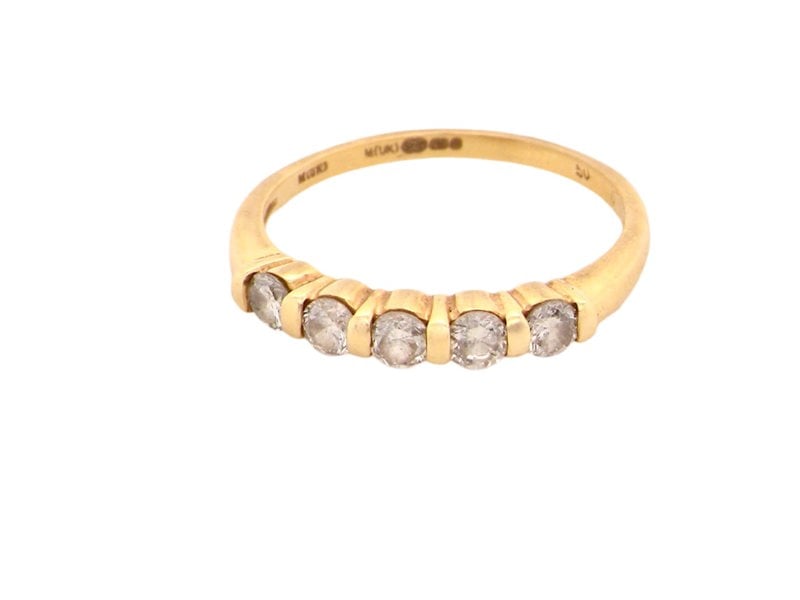 Vintage Tom A half hoop Diamond Eternity Ring