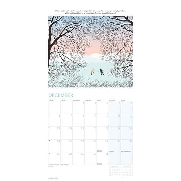 Breathe Calendar 2027, Wall Calendars, Month To View, Lifestyle, Gift