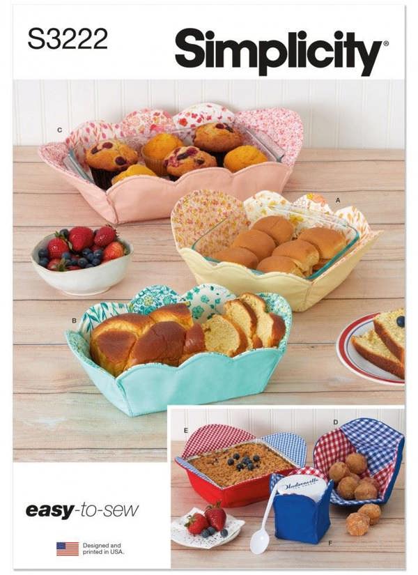 Simplicity Sewing Pattern 3222, Accessories OS (One Size) - Easy