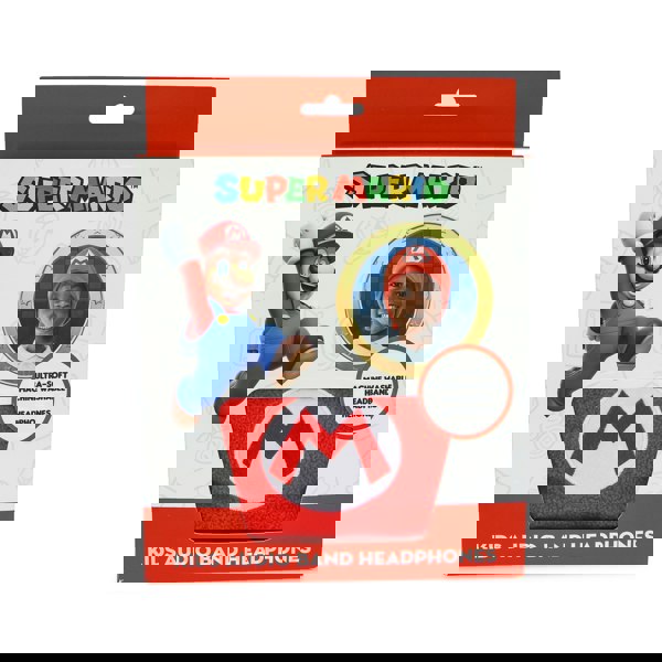 Nintendo Super Mario Kids Audio band headphones - xploregifts