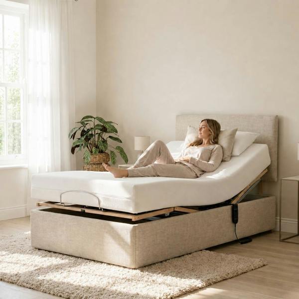 Paradise Beds Aylesbury Adjustable Mobility Bed With Mattress