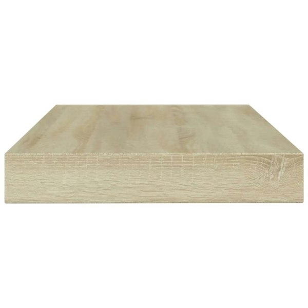 Berkfield Bookshelf Boards 4 pcs Sonoma Oak 100x10x1.5 cm Engineered Wood