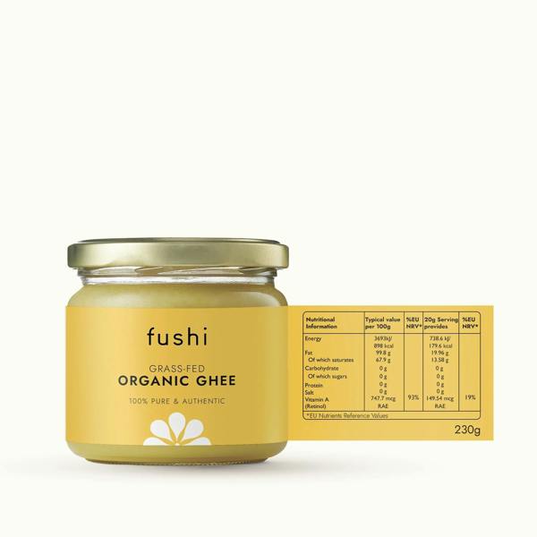 Fushi Wellbeing Organic Ghee 230g