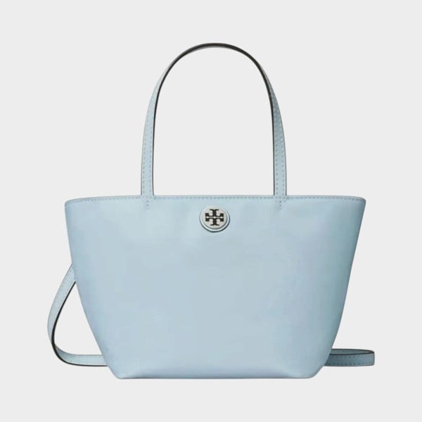 Tory Burch Nylon Mini Tote Morning Blue