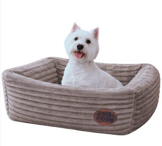 Alaska Faux Fur Dog Bed - UK Made - Dog Beds for dogs Snug and Cosy Pets