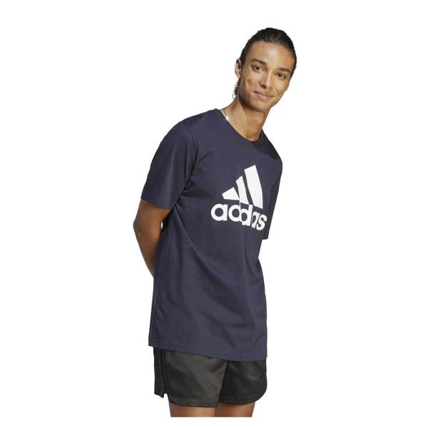 Adidas Mens Big Logo T-Shirt - Navy - 