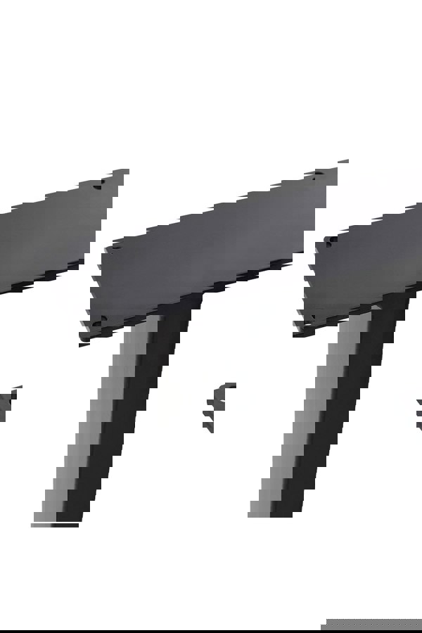 Living and Home 40cm/15.75 inch Set of 2 Black Iron Table Legs Furniture Replacement Legs for Coffee Table, Bench