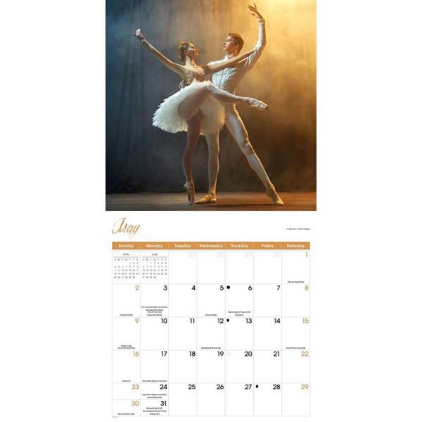 Ballet Calendar 2027, Wall Calendars, Month To View, Lifestyle, Gift