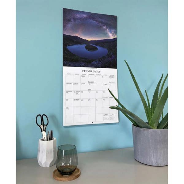 Galaxy of Stars Calendar 2027, Wall Calendars, Month To View, Natural World, Gift