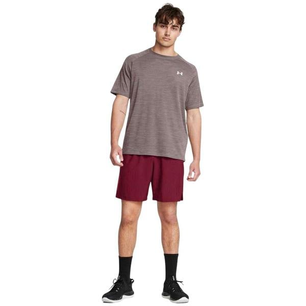 Under Armour Mens Vertical Logo Regular Shorts - Red - 