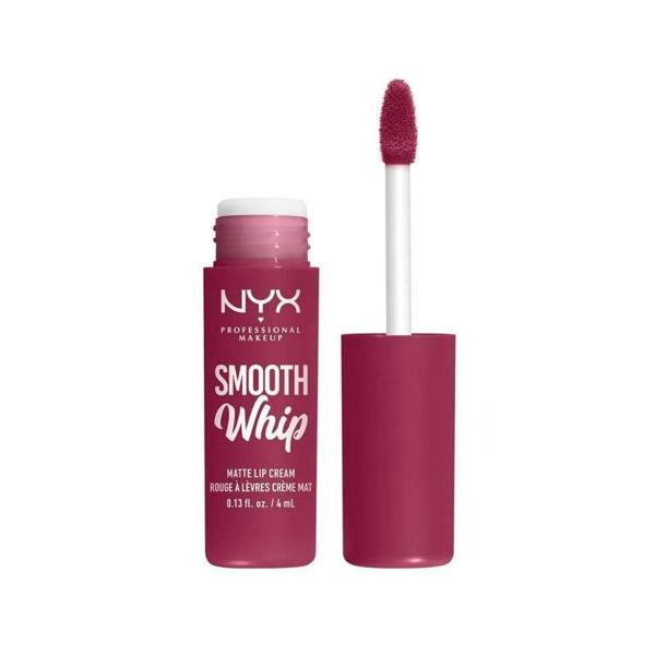 NYX Cosmetics 3 x NYX Smooth Whip Matte Lip Cream 4ml - Fuzzy Slippers