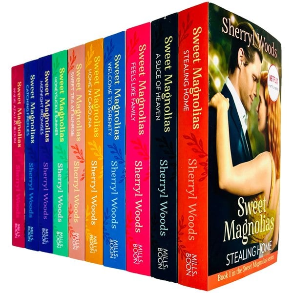 Mills & Boon Sweet Magnolias Series 10 Books Collection Set By Sherryl Woods