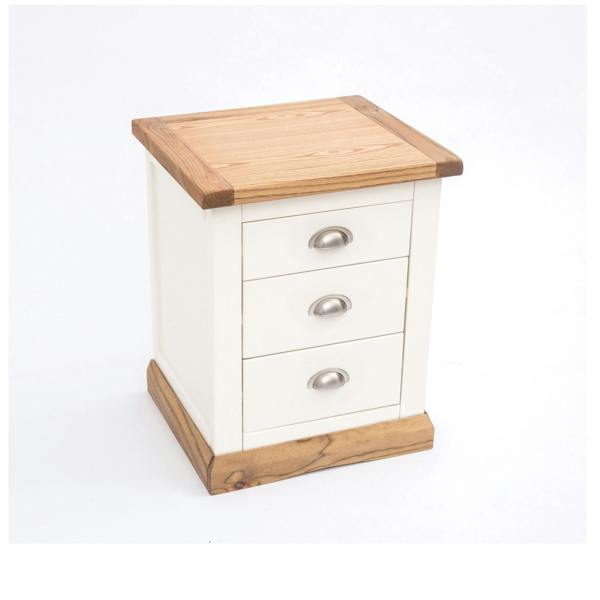Cabinet Bits Tropea 3 Drawer Bedside Table