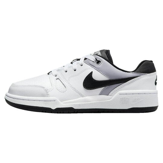 Nike Full Force Low GS White Pewter Black Trainers