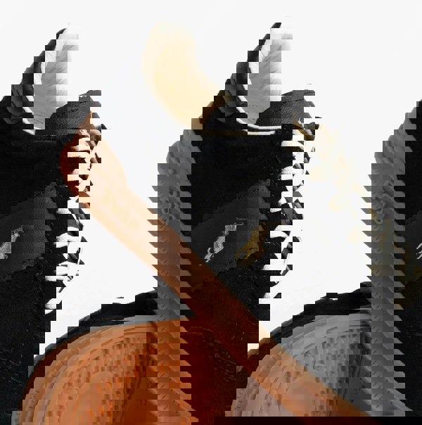 Polo Ralph Lauren Heritage Aera Mens Lace Up Suede Trainer Black