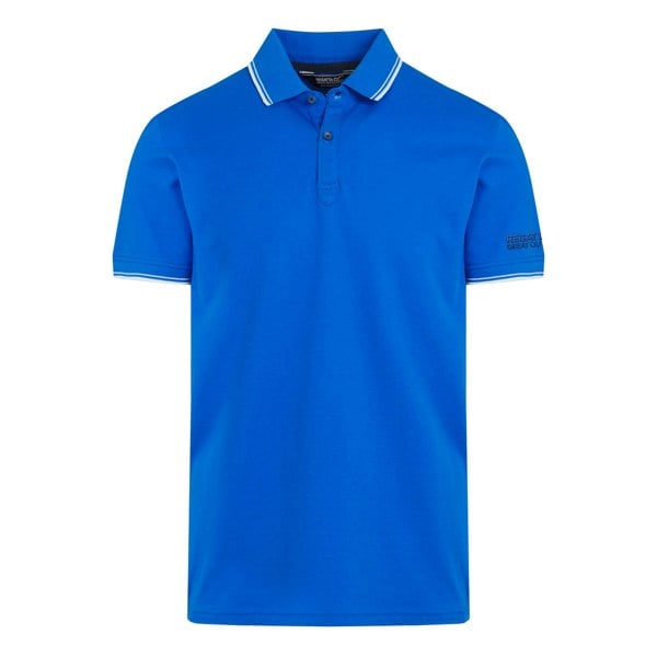 Regatta Mens Tadeo Polo Shirt - Oxford Blue/White