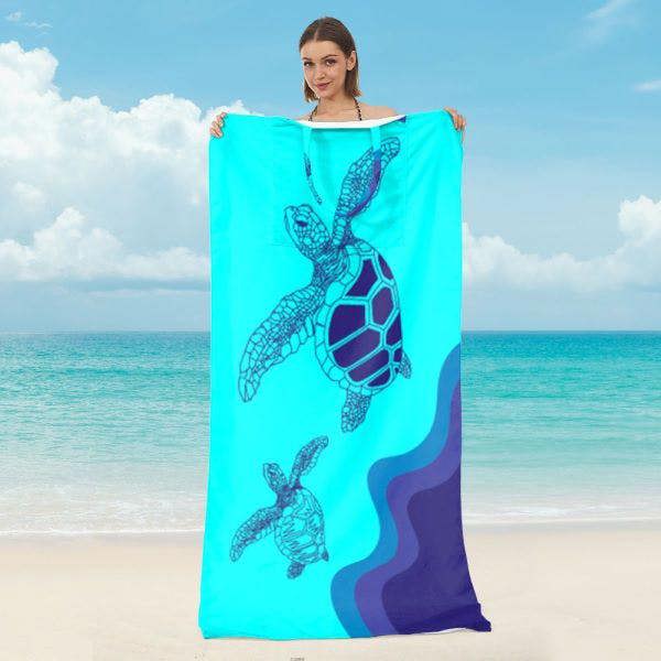 Leaper 2-in-1 Beach Towel and Shoulder Bag