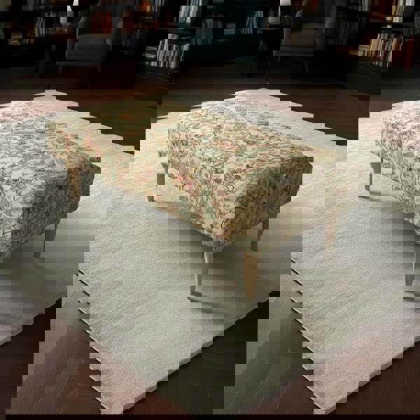 Premium patterned lid coffee table ottoman with hidden storage in UK living room