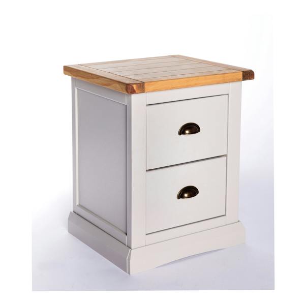 Cabinet Bits Loreo 2 Drawer Bedside Table