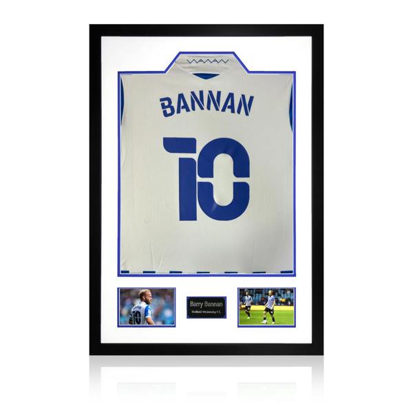 Barry Bannan Signed Sheffield Wednesday 21/22 Shirt Premium Frame