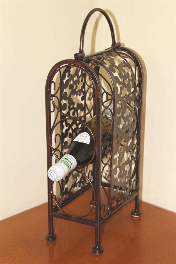  Decorative Wine Rack for 3 Bottles