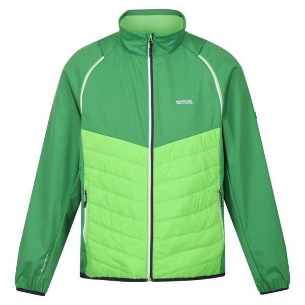 Regatta Men's Steren Hybrid Soft Shell Jacket - Field Green/Jasmine Green