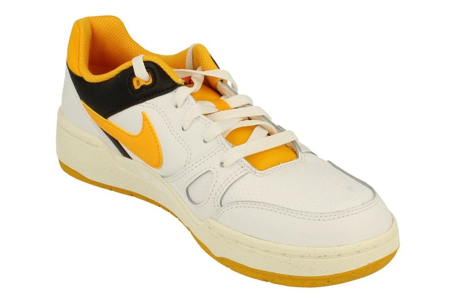 Nike Full Force Lo Mens Trainers Fb1362  103 - White University Gold Black 103 - Photo 3