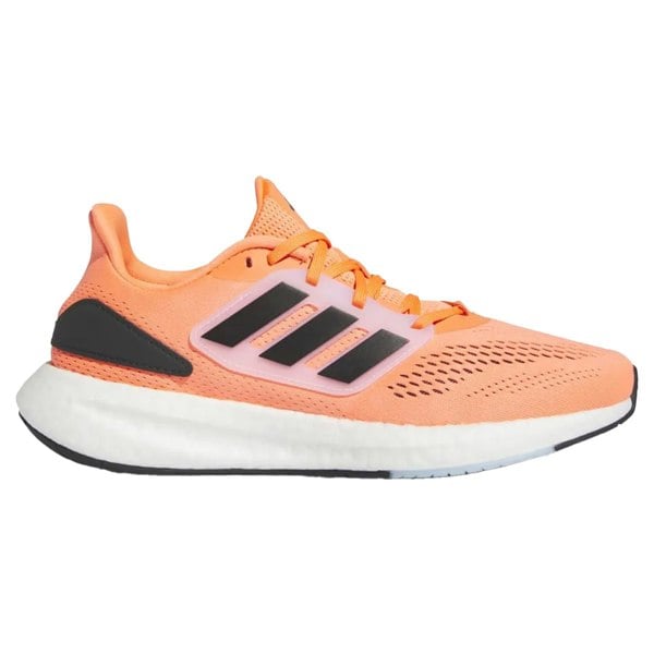 Adidas Mens Performance Pureboost 22 Trainers - Solar Red/Carbon/Cloud White