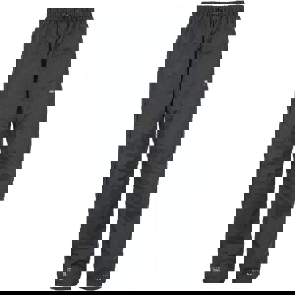 Trespass Mens Purnell Waterproof & Windproof Over Trousers - Black