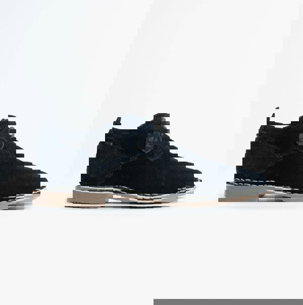 Popps JONAS Mens Suede Desert Shoes Navy