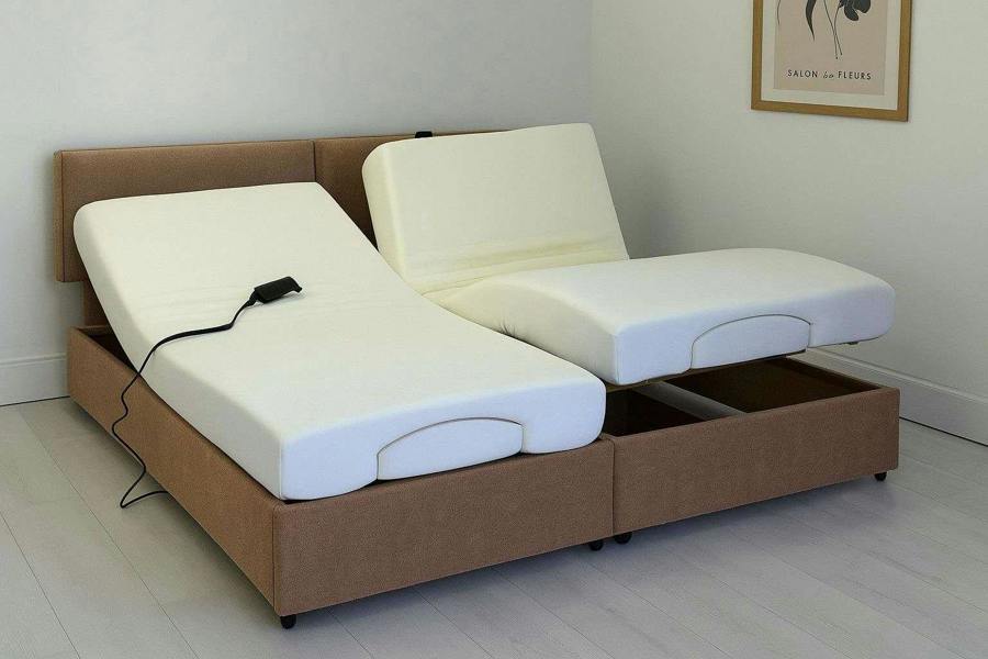 Paradise Beds Super King Size (6ft(2*3'0) x 6ft6) Electric Adjustable Bed With Memory Mattress