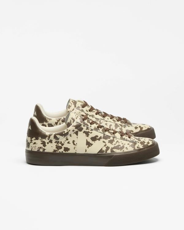 VEJA Campo Leather Womens Trainers - Pierre Wild Country | CHO | Designer Womens Trainers