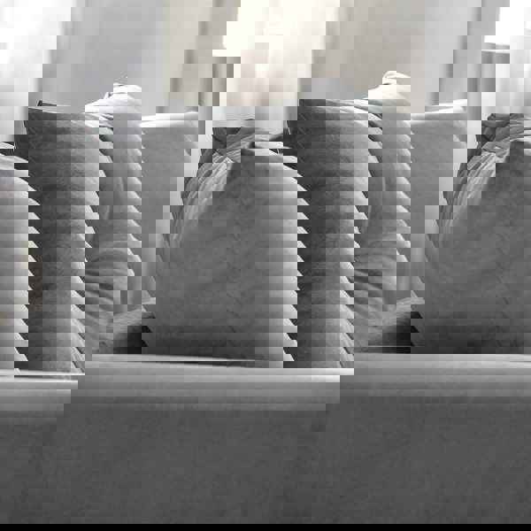 Furnishings For Less Fernando Plush Velvet Fabric Sofa Suite