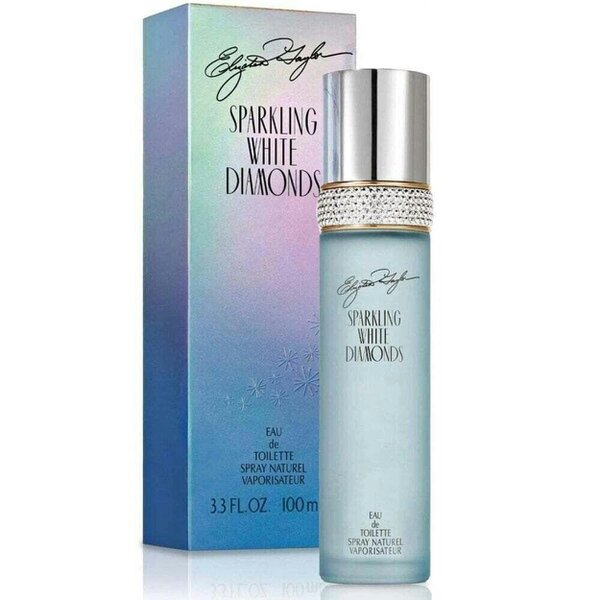 Elizabeth Taylor Sparkling White Diamonds 100ml Eau De Toilette EDT Spray For Her