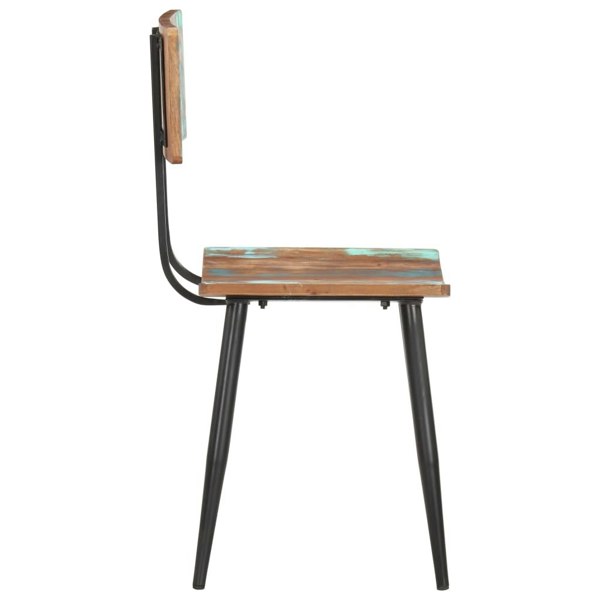 Berkfield Dining Chairs 2 pcs Solid Reclaimed Wood