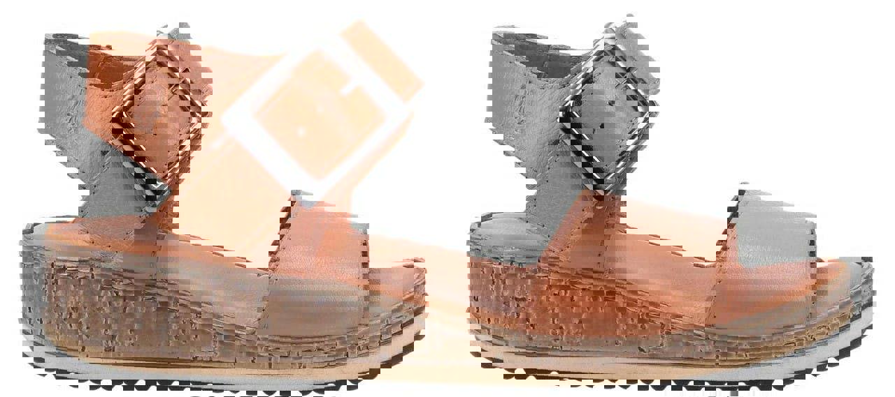 Hush Puppies Ellie Womens Slingback Wedge Heeled Buckle Sandals - WIDE