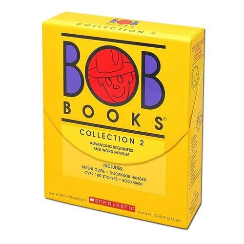 Bob Books 16 Books Collection Box 2 for Advancing Beginners and Word Families