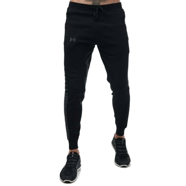 Under Armour Mens IntelliKnit Jogging Bottoms - Black