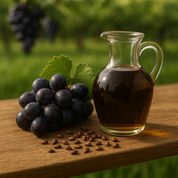 Ol'Vita Grape Seed Oil | Cold Pressed | Unrefined