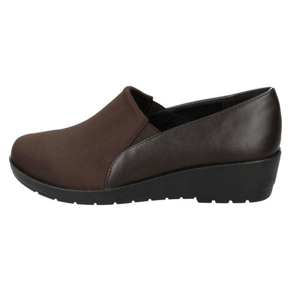 Eaze Ladies Eaze Mid Wedge Casual Shoes F90065