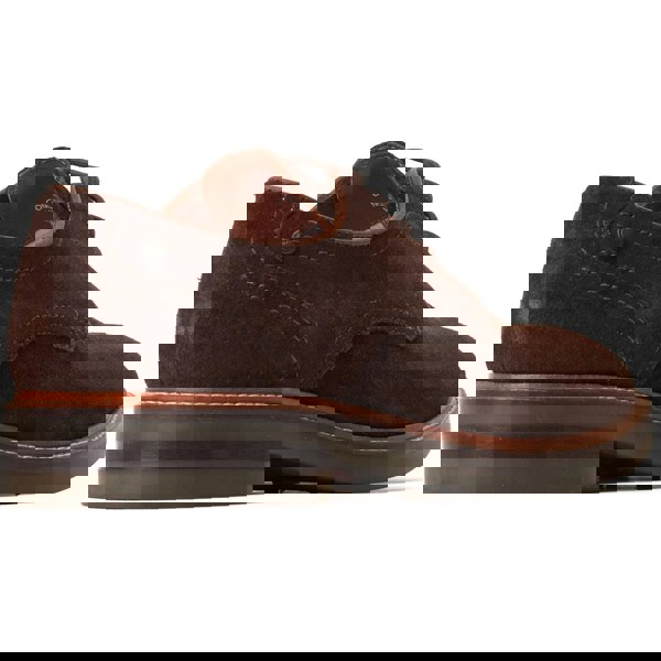 Base London Mawley Leather Men's Burnt Brown Oxford Shoes