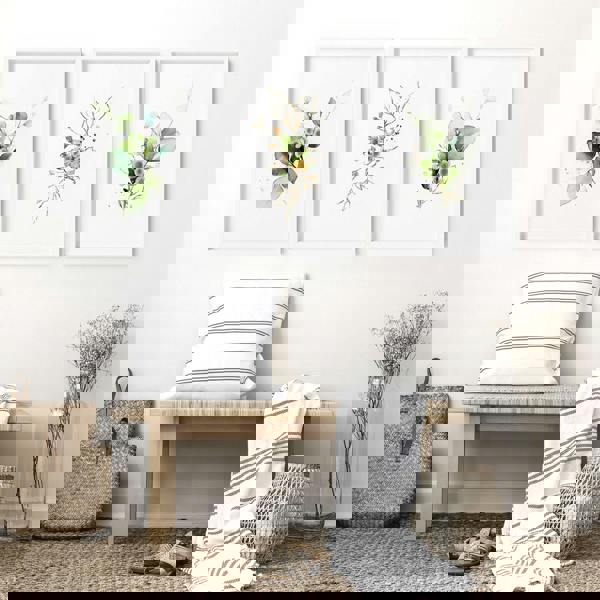 Botanical art print | set of 3 wall art prints