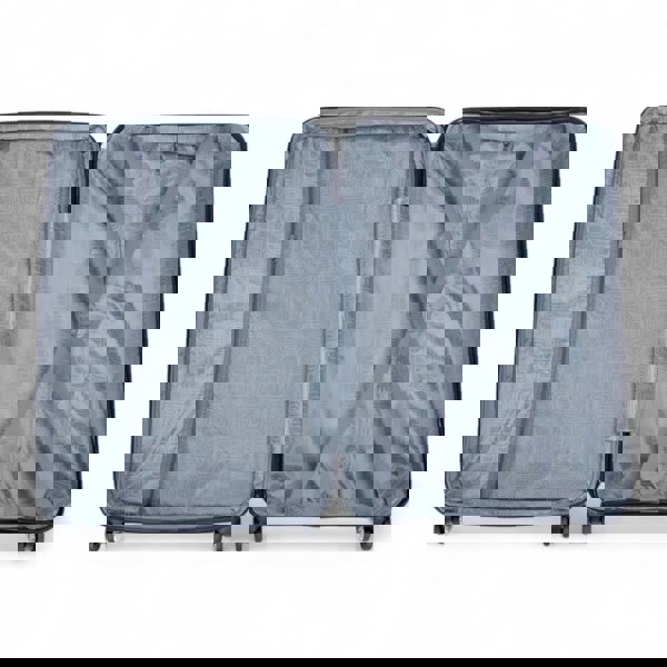 Snowball Hard Shell Expandable Luggage London City Print Suitcase