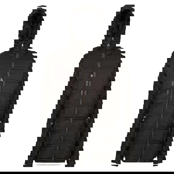 Regatta Professional Mens Thermal Padded Jacket - Black/Seal Grey - 