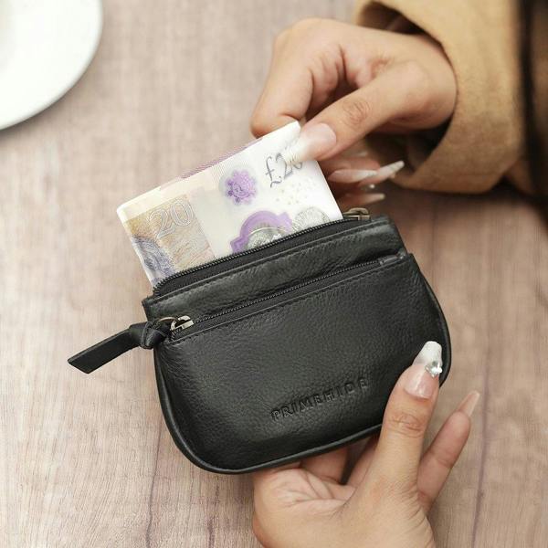 Rosa Coin Pouch Washed Cancun Black 01